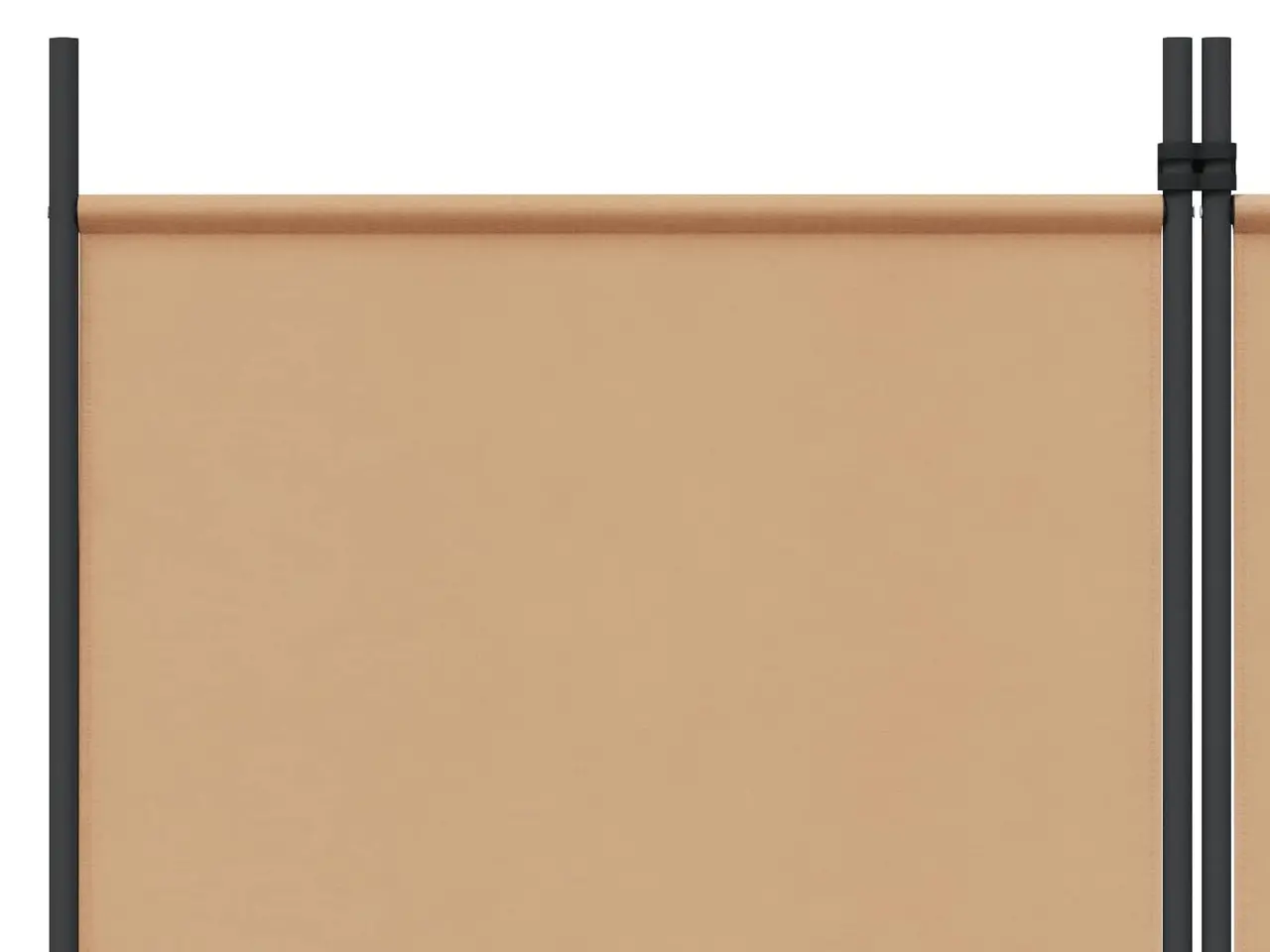Billede 7 - 6-panel rumdeler i stof - beige, 300 × 200 cm, sammenklappelig