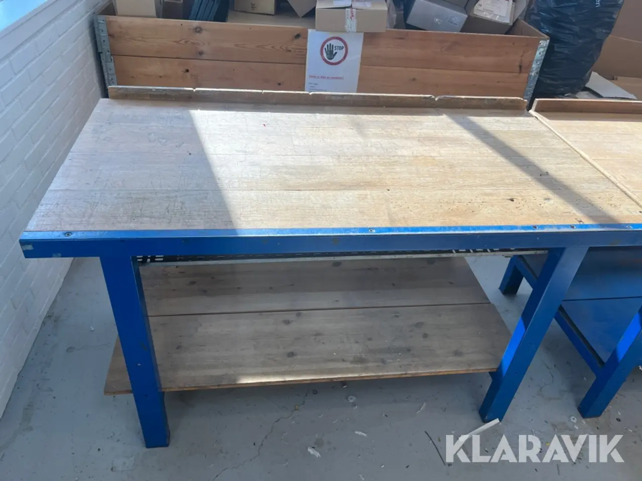 Billede 3 - Arbejdsborde Blika 2 Styk 150 x 78 cm