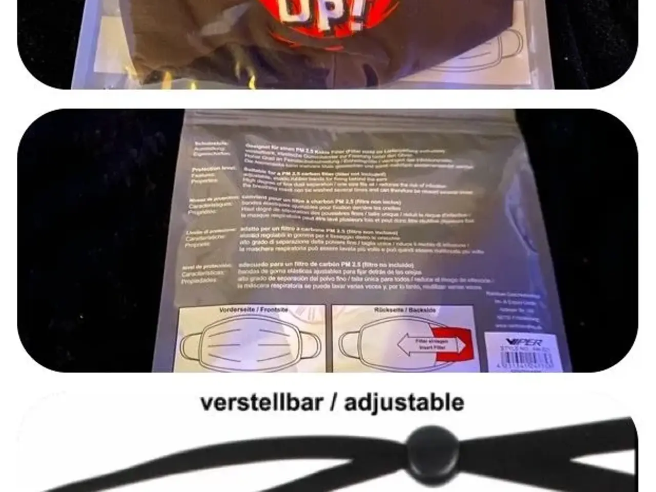 Billede 1 - Vaskbare mundbind