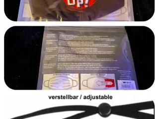 Vaskbare mundbind