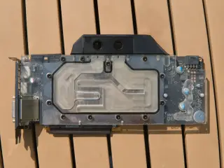 Vandkølet Nvidia GTX 1070