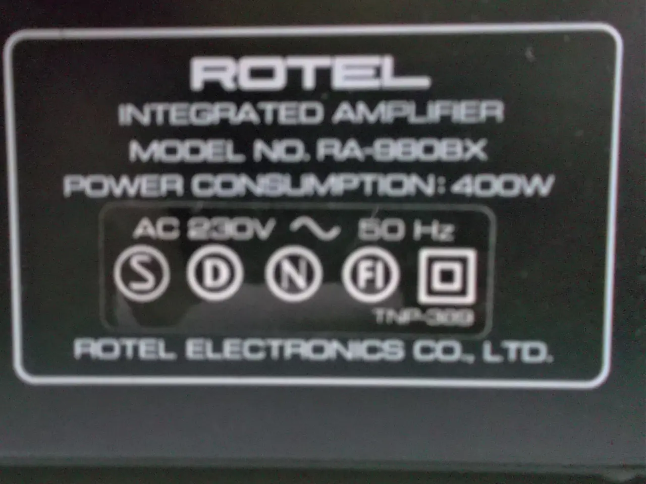 Billede 9 - Rotel RA-980BX integrated stereo amplifier