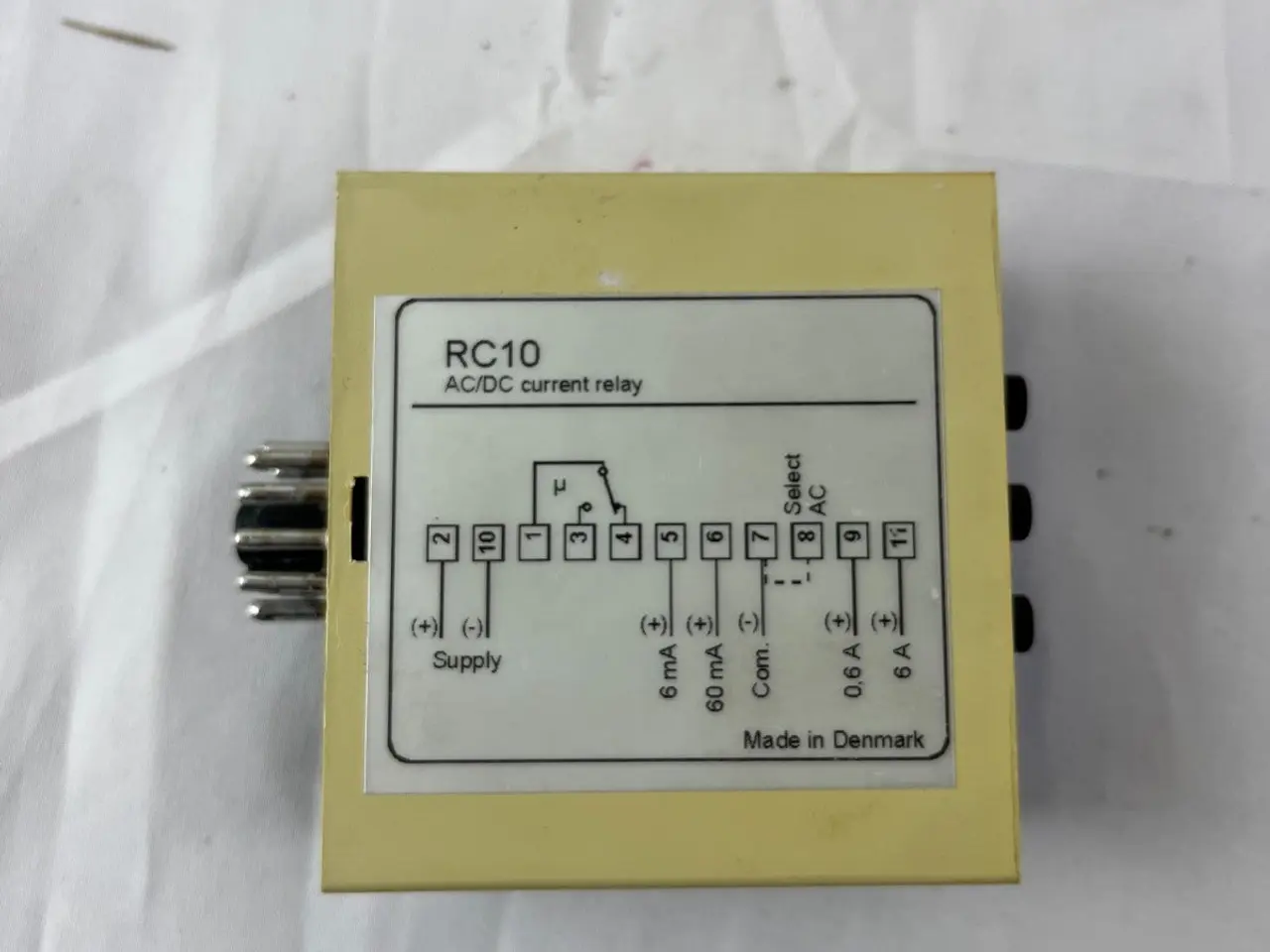 Billede 4 - C-mac RC10-1-1-230 AC/DC Current relæ 0.4mA-6A