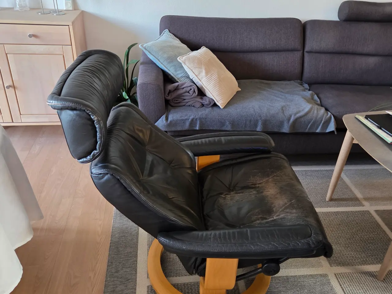 Billede 3 - Ekornes stressless stol og skammel