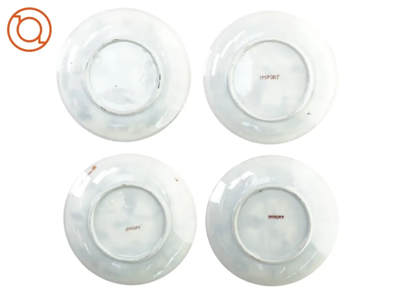 Billede 4 - Små tallerkener, med asiatisk motiv (str. 13 cm)