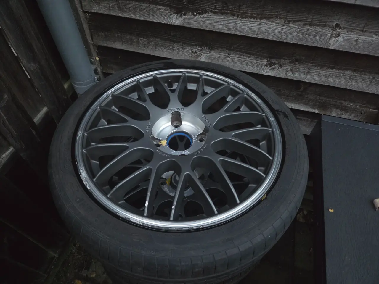Billede 1 - Bud modtages - 4x114,3 17" Alufælge