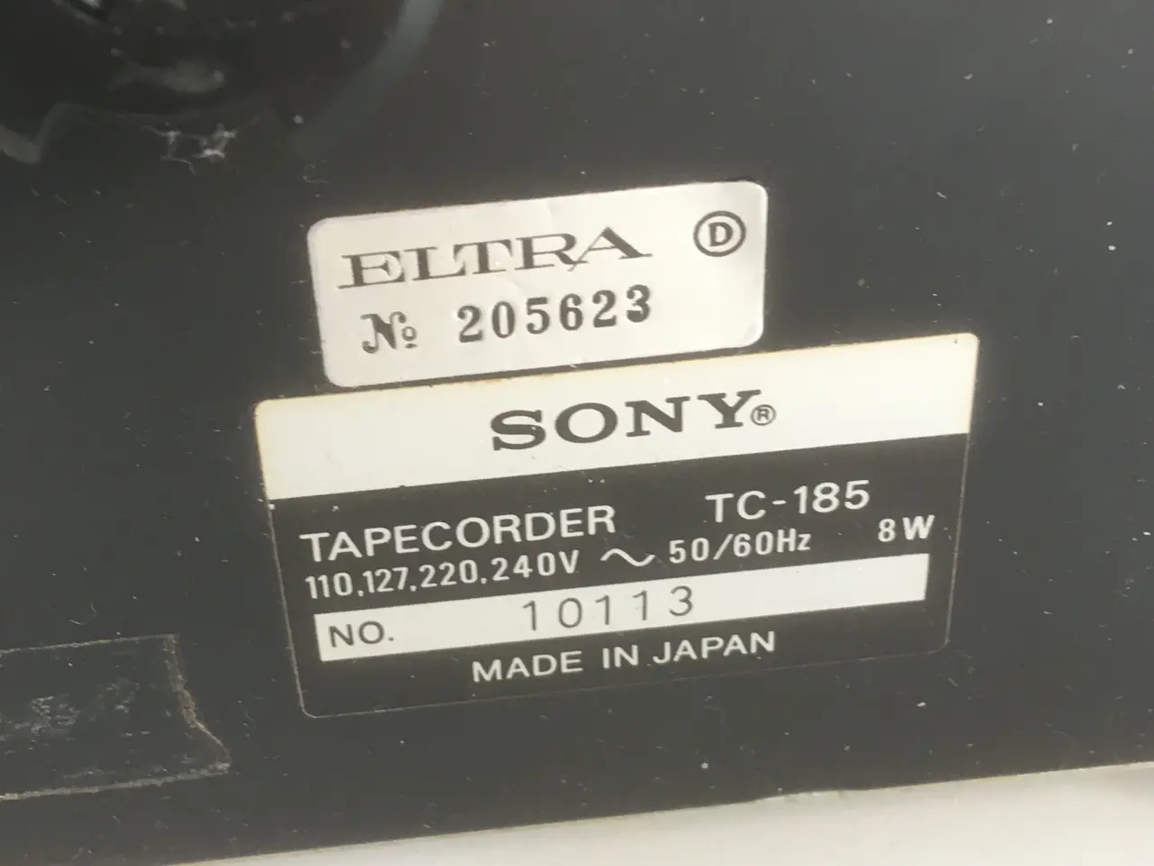 Billede 9 - sony kassettebåndoptager båndoptager TC-185 retro