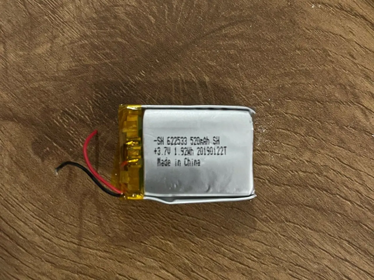 Billede 1 - Batteri til headset 3,7V 520 mAh (303450)