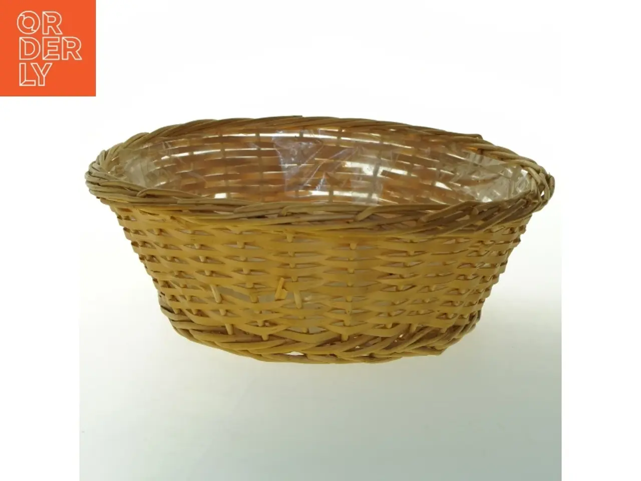 Billede 1 - Flettet kurv (str. Ø. 32 cm)