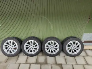 16 Originale Renault Aluhjul med sommerdæk
