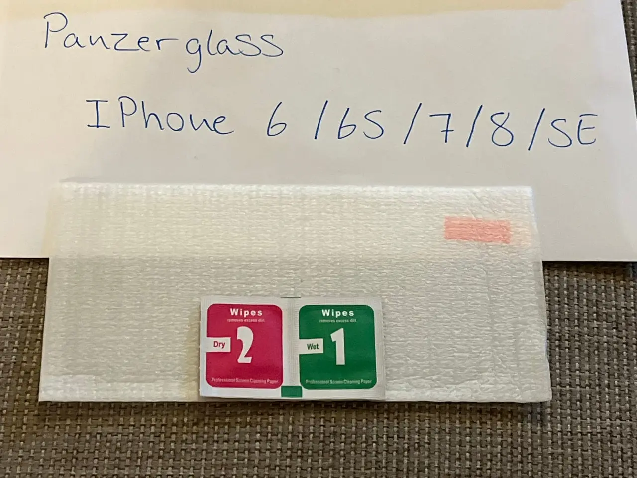 Billede 2 - Panserglas iPhone 6/6s/7/8/SE