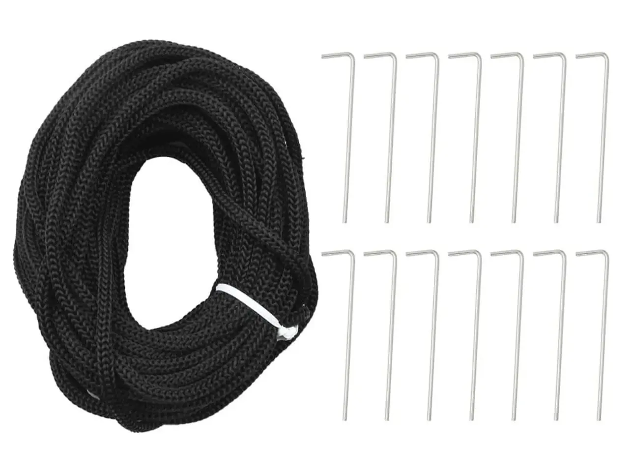 Billede 5 - Juletræ til flagstang 3000 LED'er 800 cm varmt hvidt lys