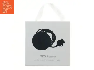 VITA Rosette tekstilledning med baldakin fra VITA (str. Ø 14 cm)