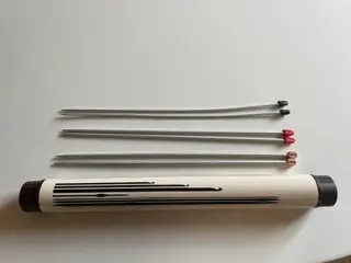 Etui med strikkepinde
