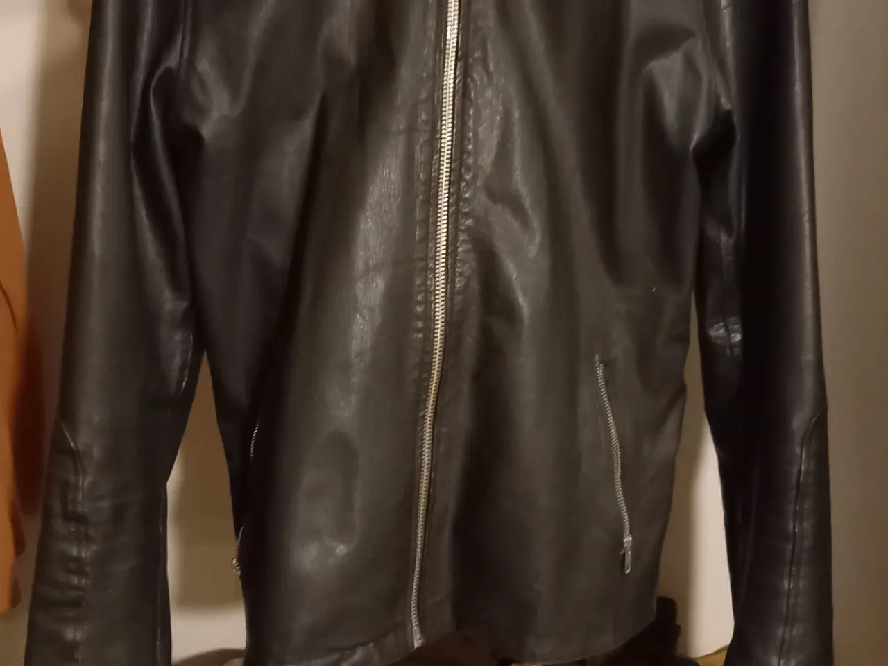 Billede 1 - Læderjakke - Caféracer stil