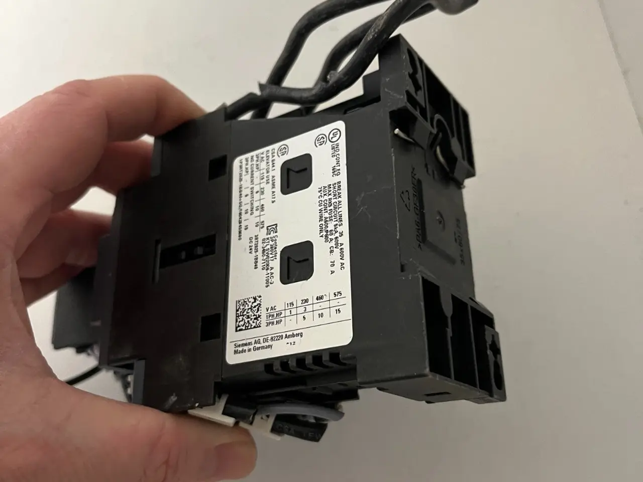 Billede 10 - Siemens SIRIUS 3RH2911-1BA10 kontaktor Assembly DC