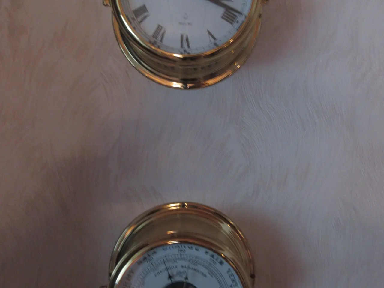 Billede 2 - Skibs ur og barometer