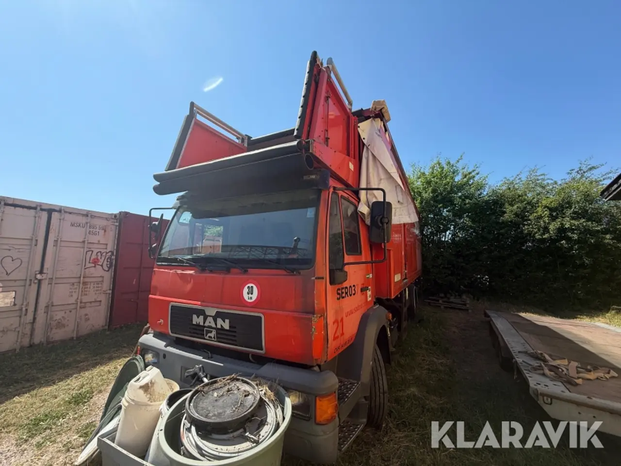 Billede 1 - Lastbil / Highloader MAN 15-163