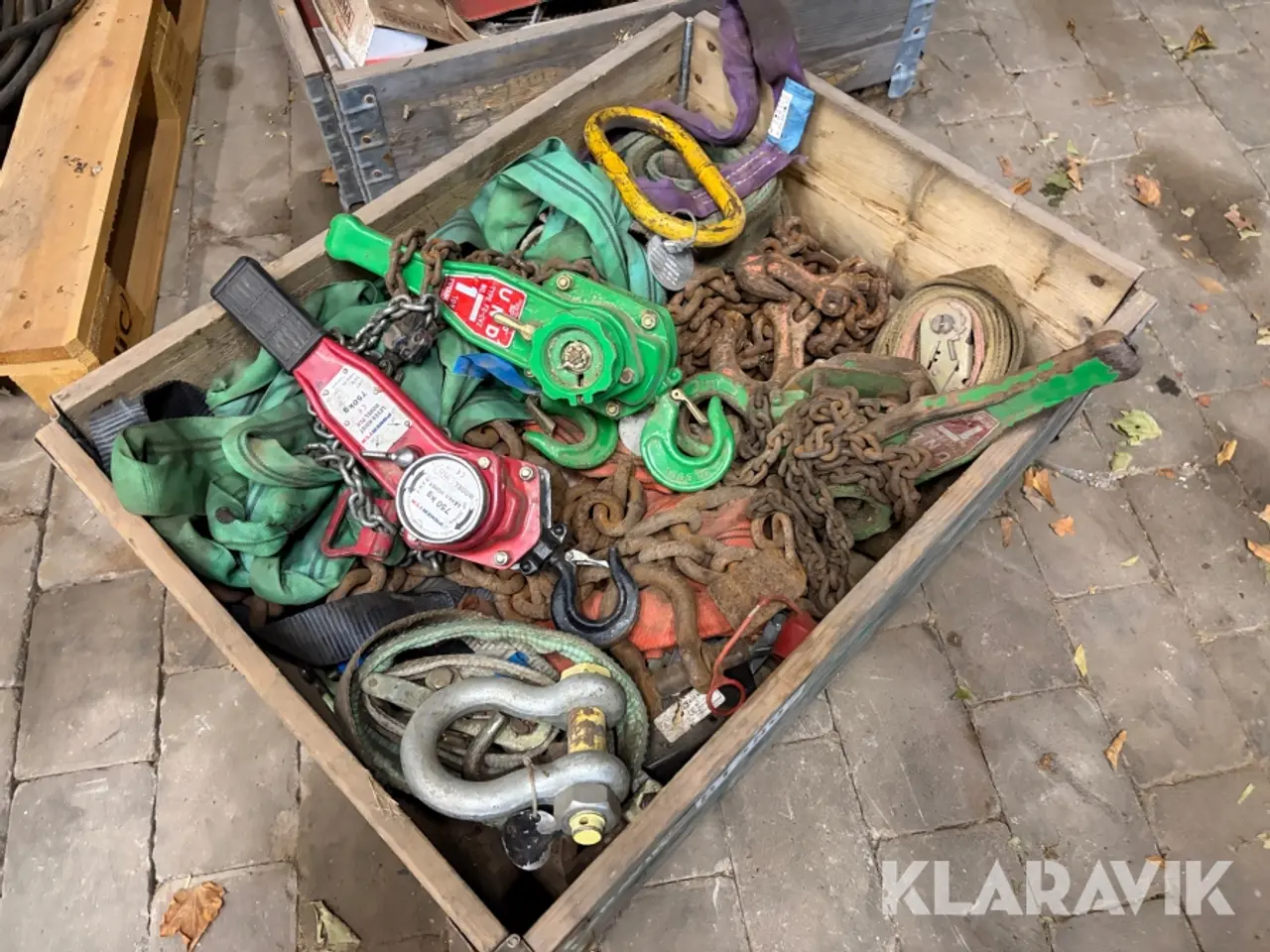 Billede 1 - Assorterede løfteudstyr - cirka 12 enheder