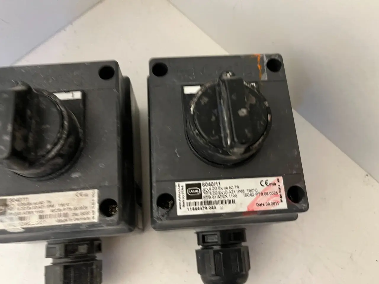 Billede 5 - 2x R. STAHL 8040/11 Explosion-Proof Rotary - 500V