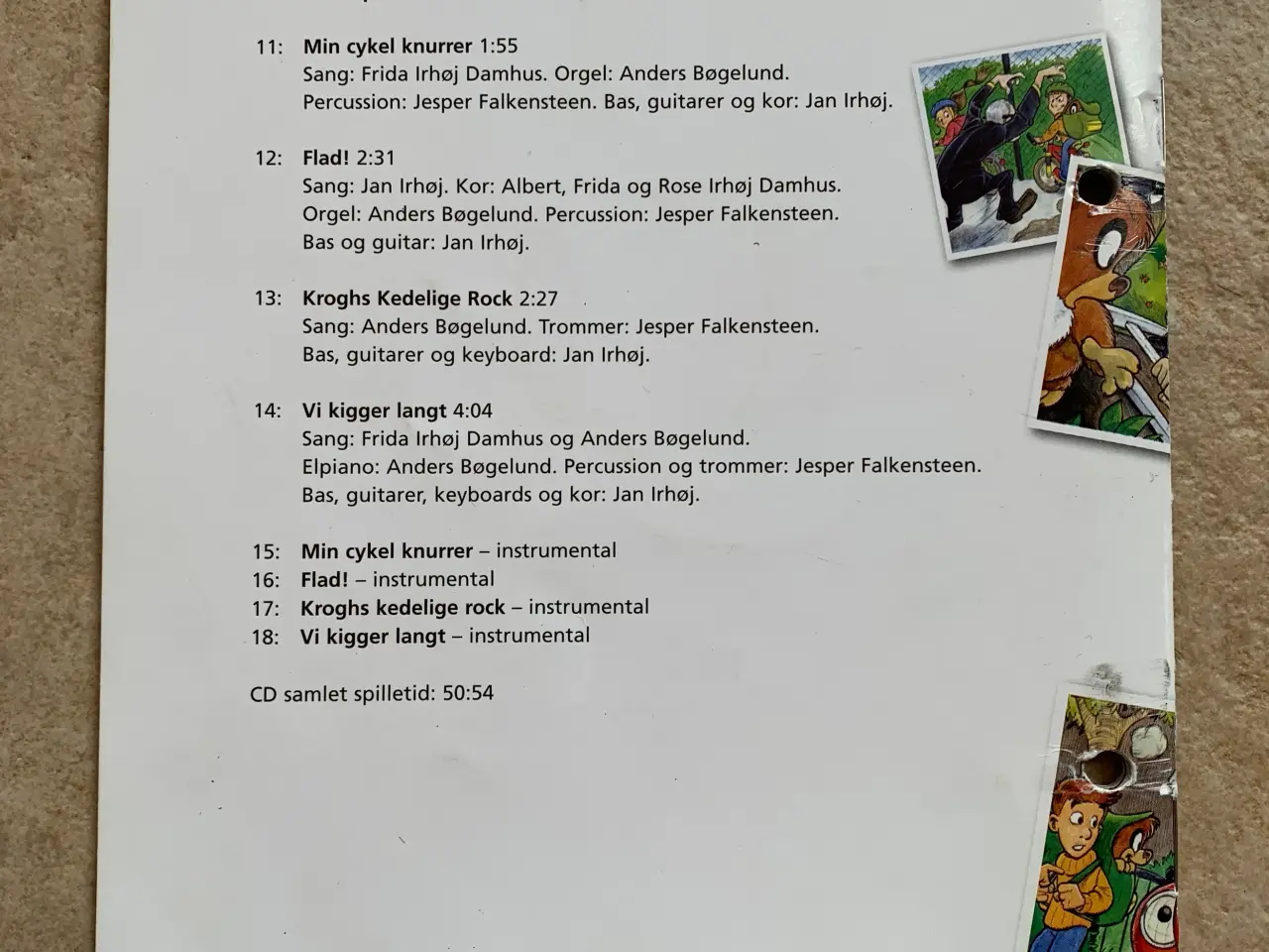 Billede 2 - Børnenes trafikklub lydbog + bog Split og Krogh