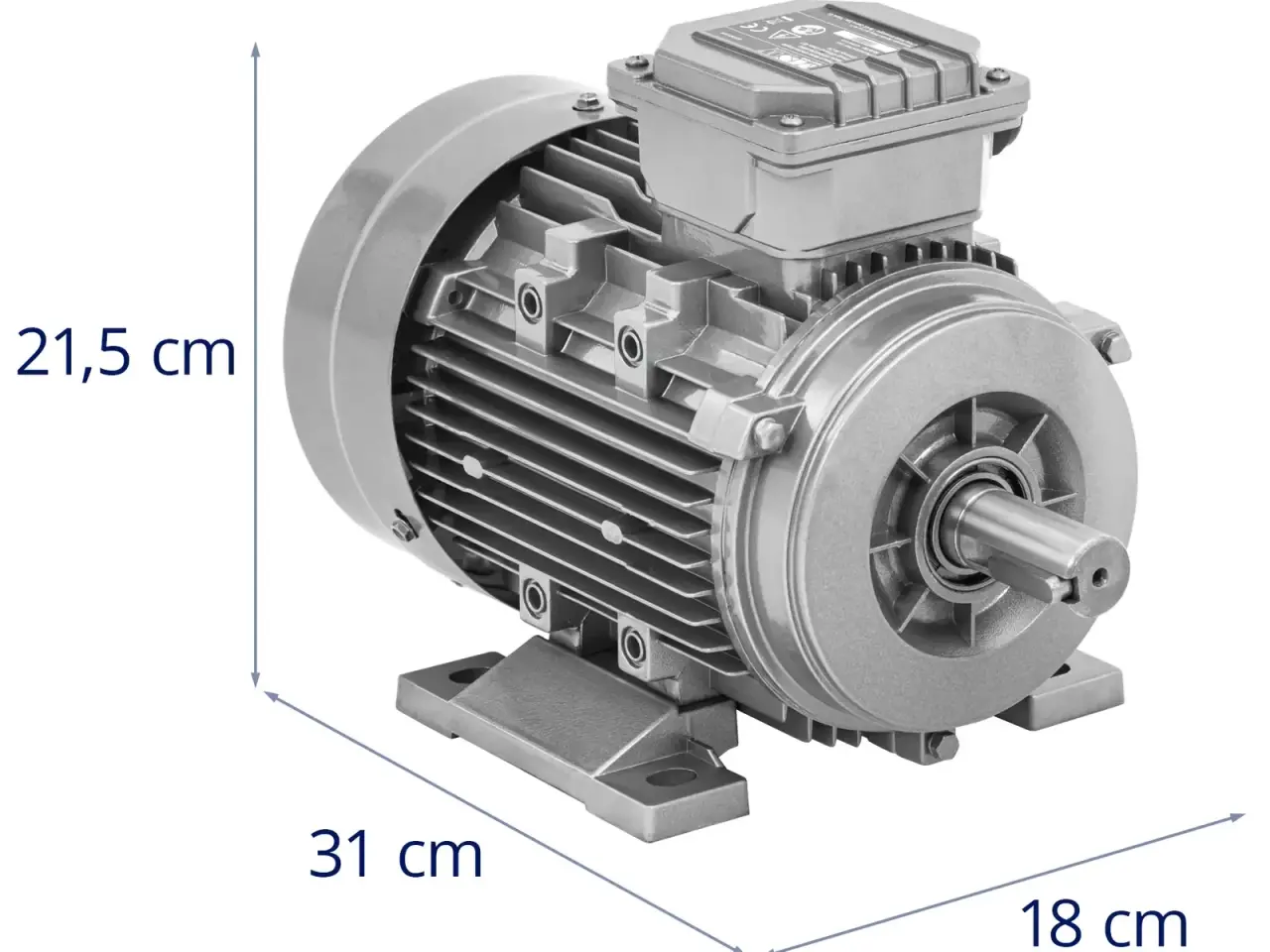 Billede 6 - 3-faset asynkron-motor – 1,5 kW – 2870 omdr./min.