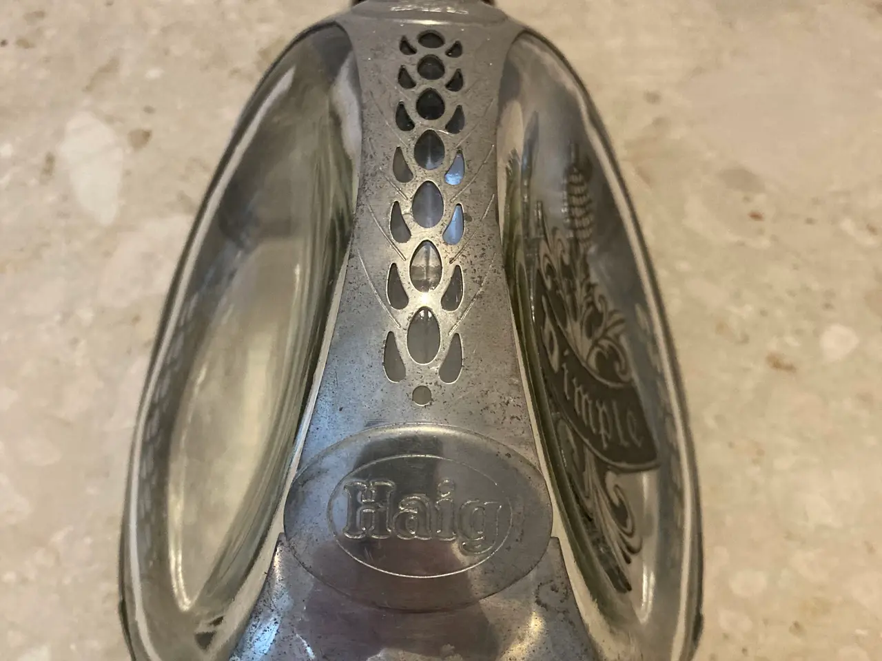 Billede 3 - HAIG SCOTCH WHISKY DIMPLE PEWTER ROYAL HOLLAND PEW