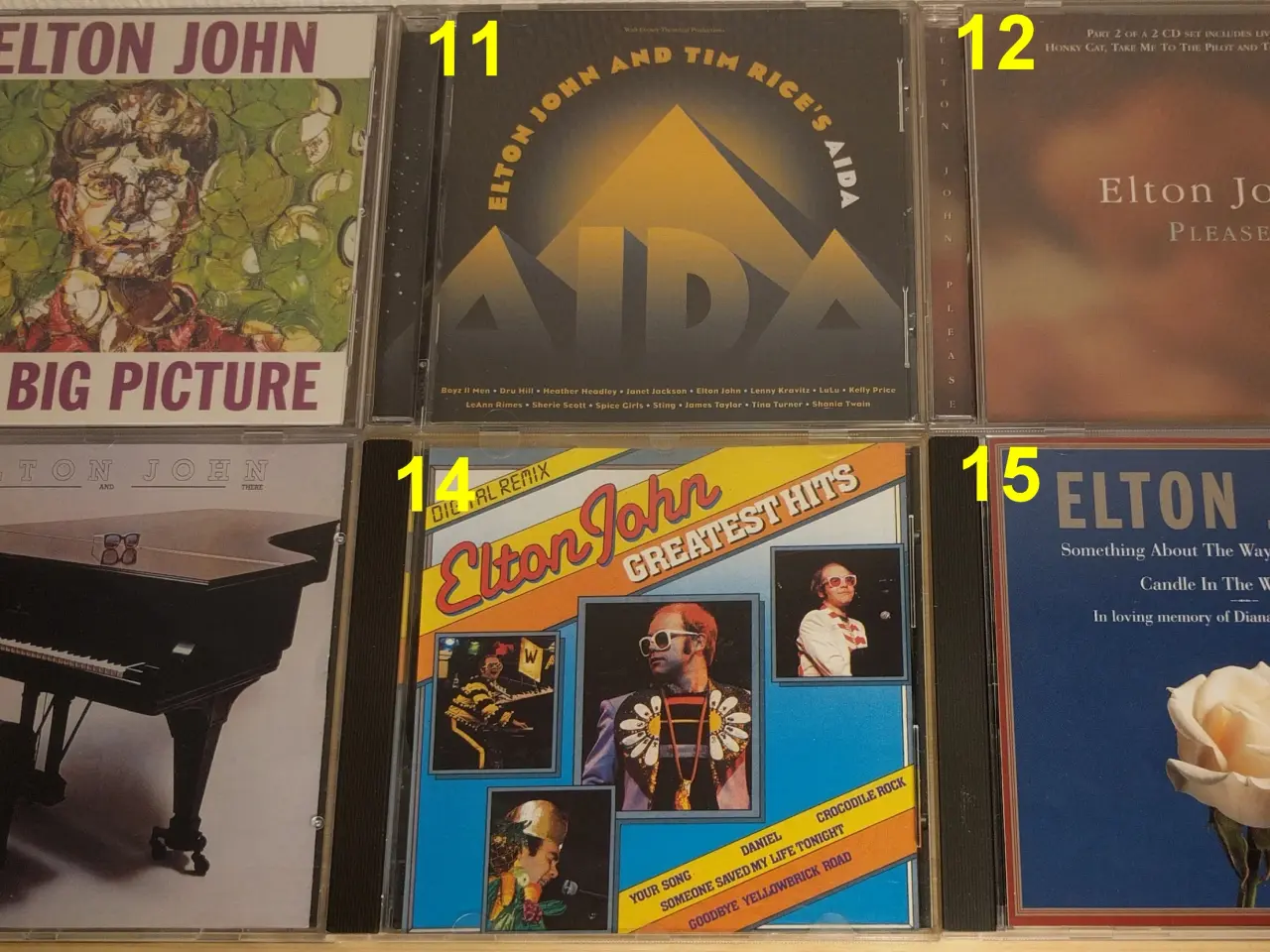 Billede 2 - Elton John, CD'er, 14 Titler