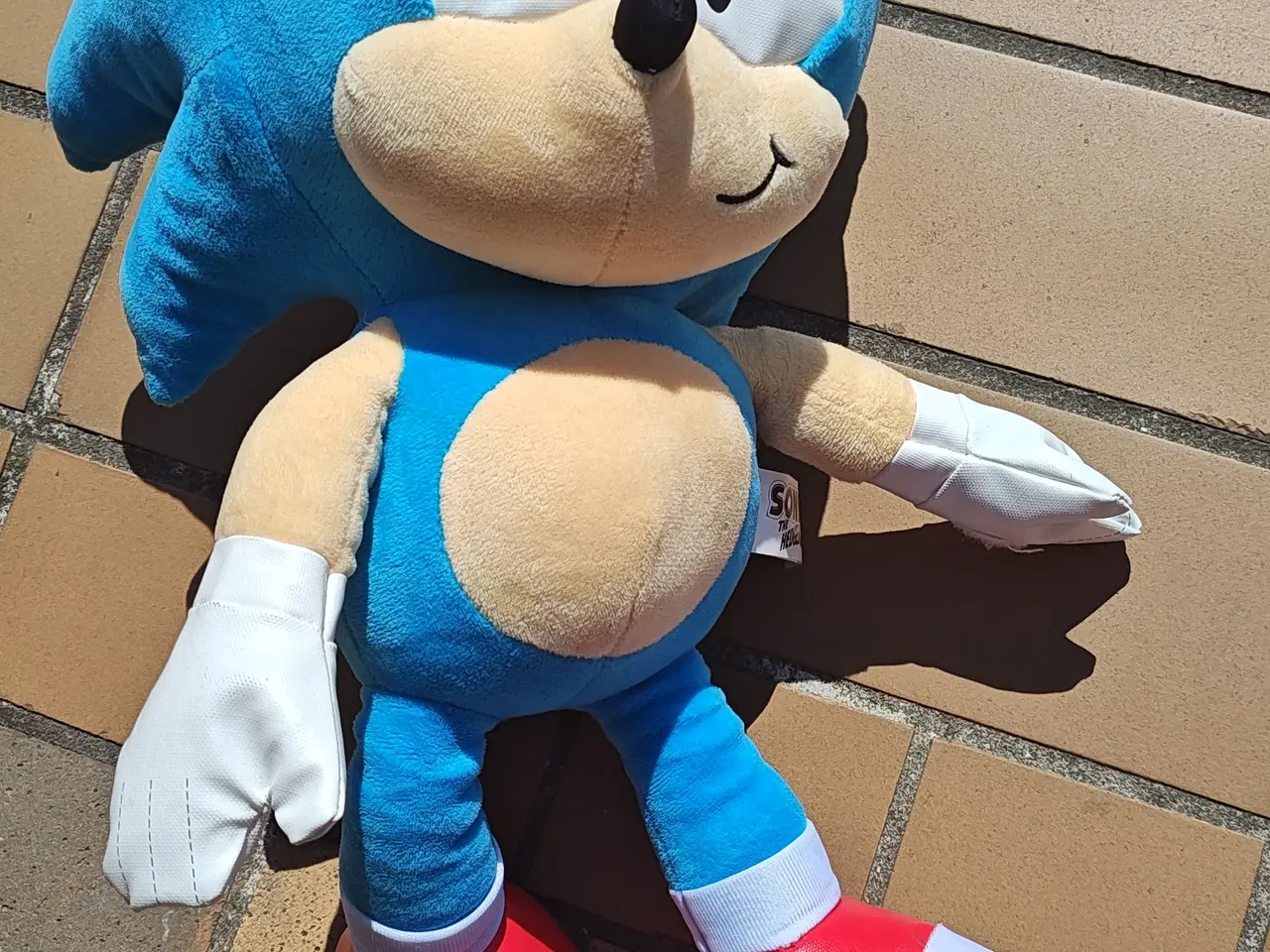 Billede 1 - STOR Sonic the Hedgehog Bamse