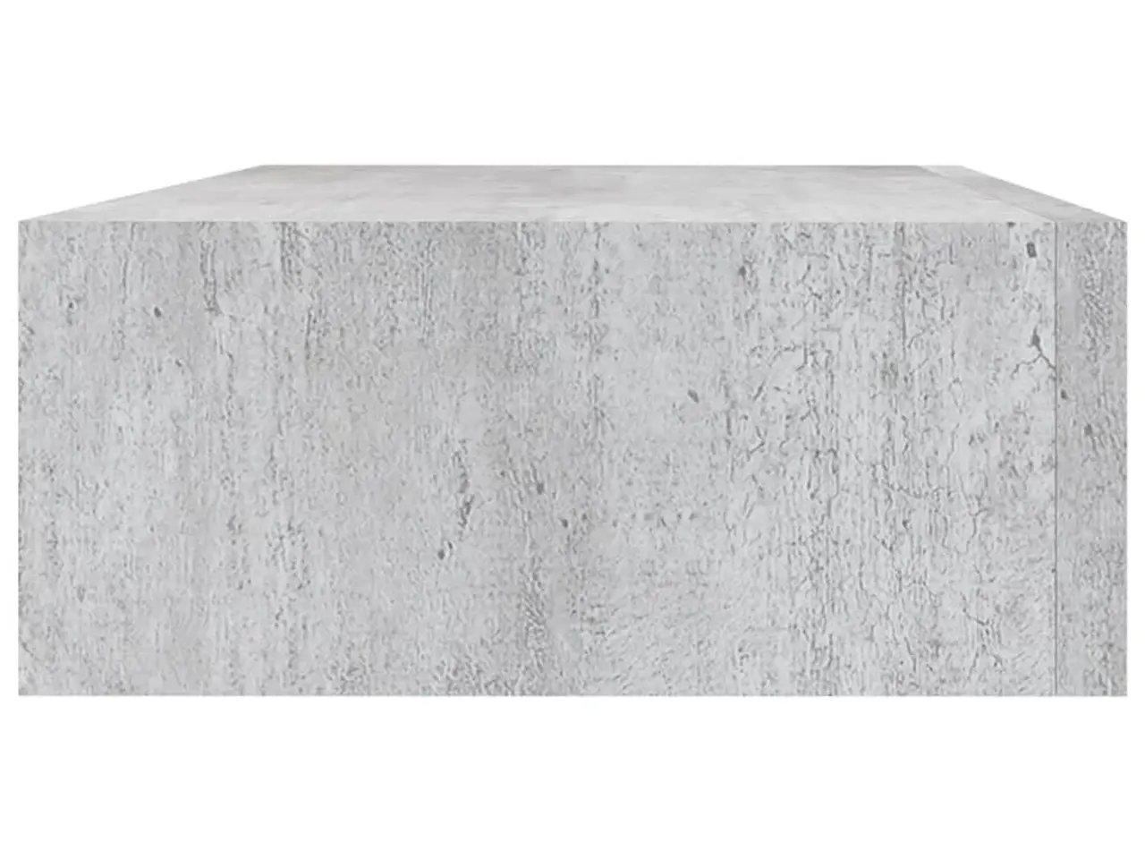 Billede 5 - Væghylde med skuffe 40 × 23,5 × 10 cm - MDF i betongrå