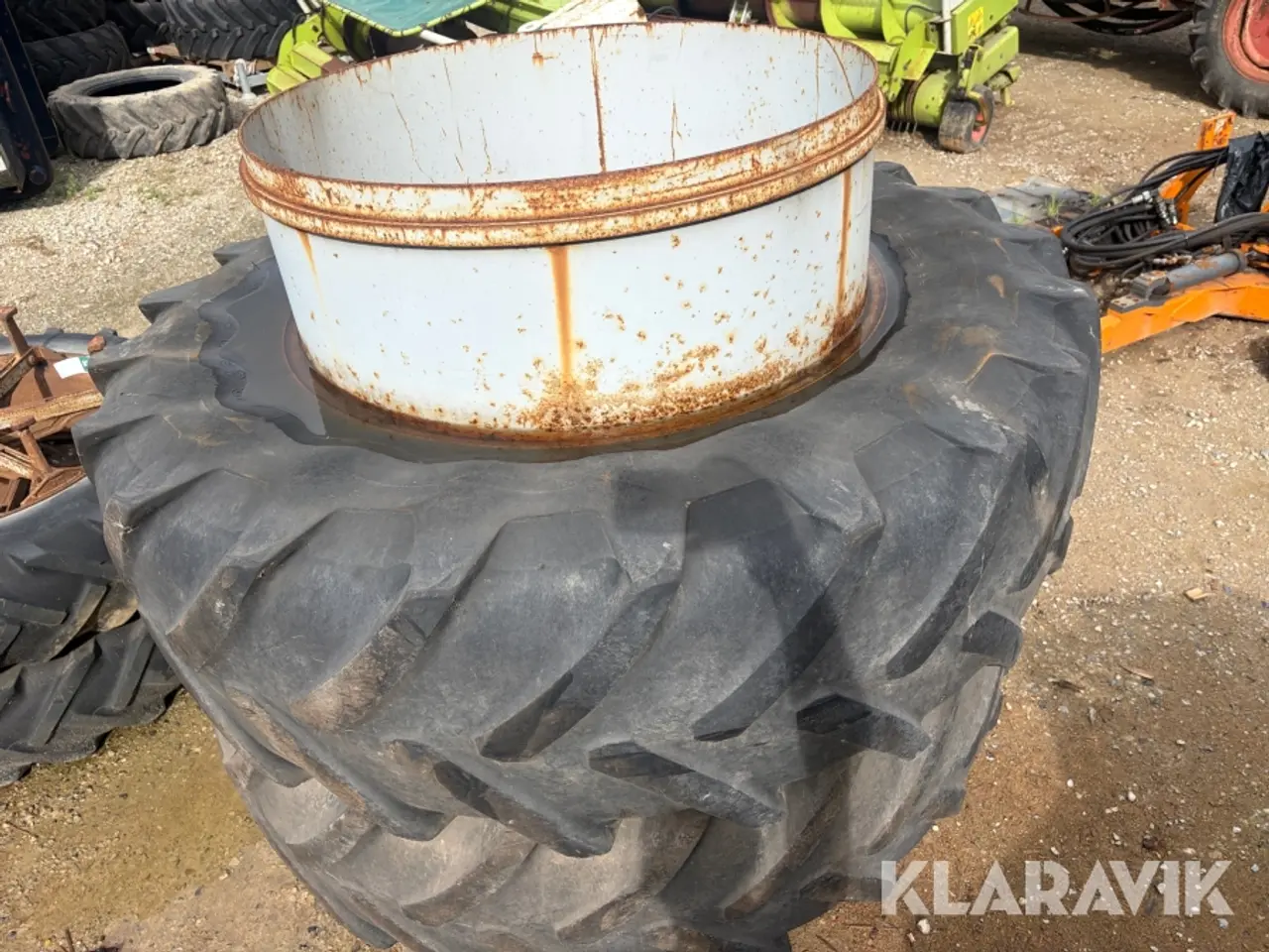 Billede 4 - Tvillinghjul Michelin 18.4 R 38 2 styk