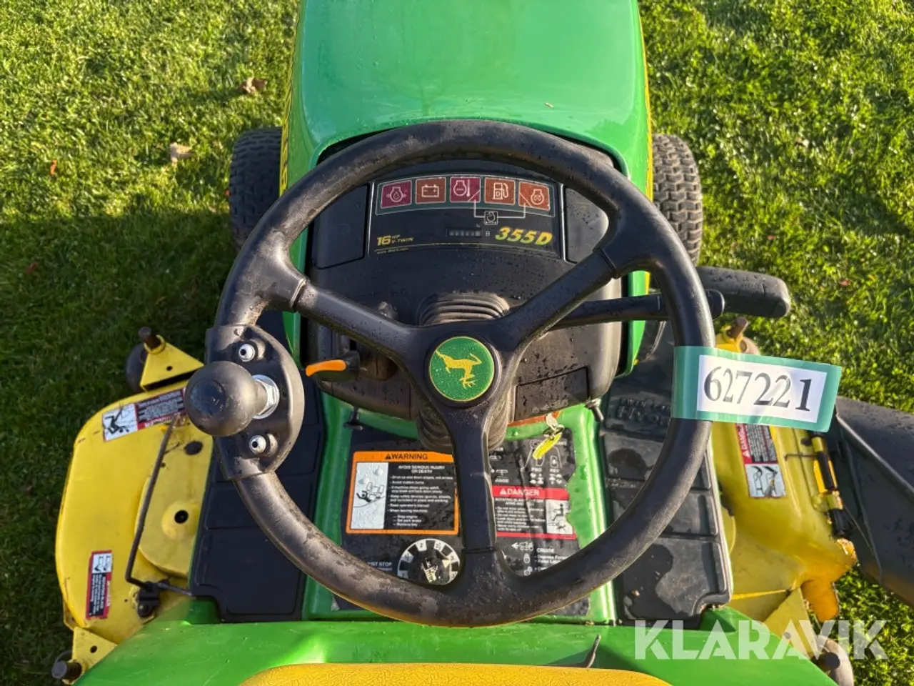 Billede 12 - Havetraktor John Deere GX 355