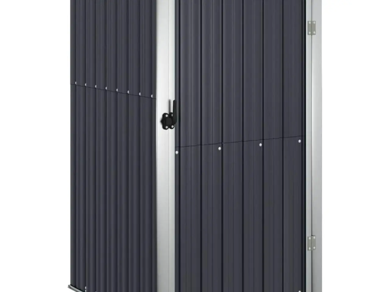 Billede 2 - Redskabsskur til haven 88×89×161 cm - galvaniseret stål, antracit