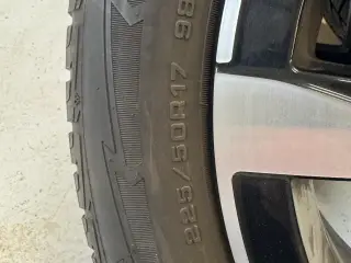Vinterdæk på original Mercedes fælge