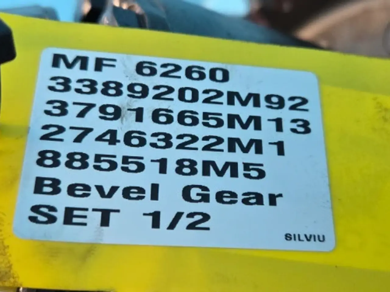 Billede 17 - Massey Ferguson 6260 Gear Sæt 3389202M92