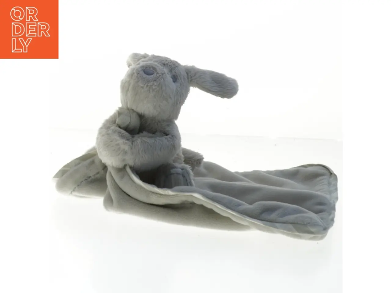 Billede 2 - Kanin bamse med tæppe (str. 25x25 cm)
