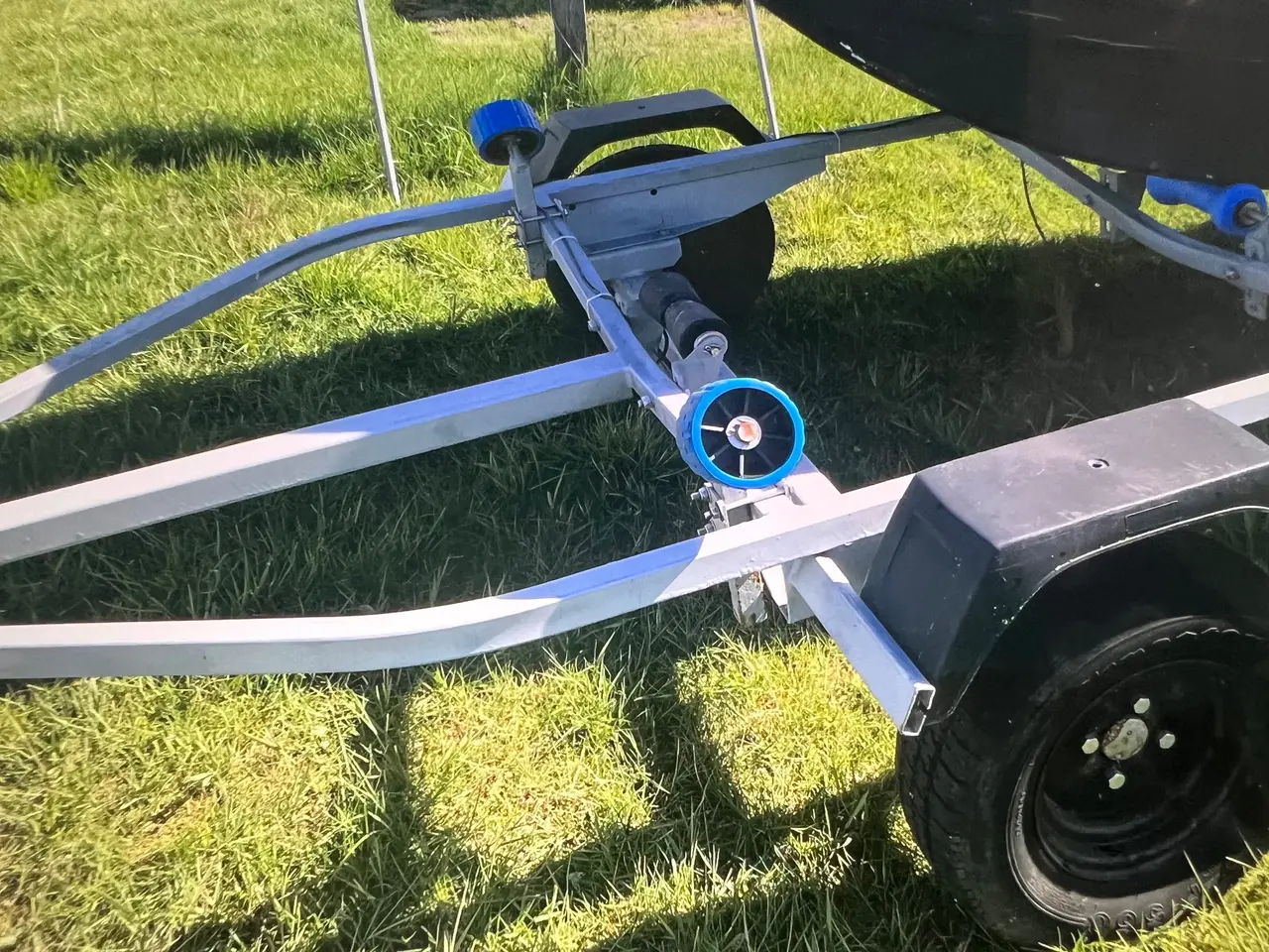Billede 5 - Jolle med flot Brenderup bådtrailer