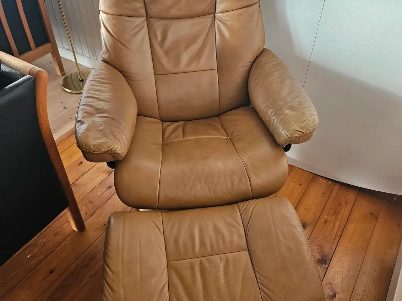 Billede 1 - Stressless lænestol +skammel