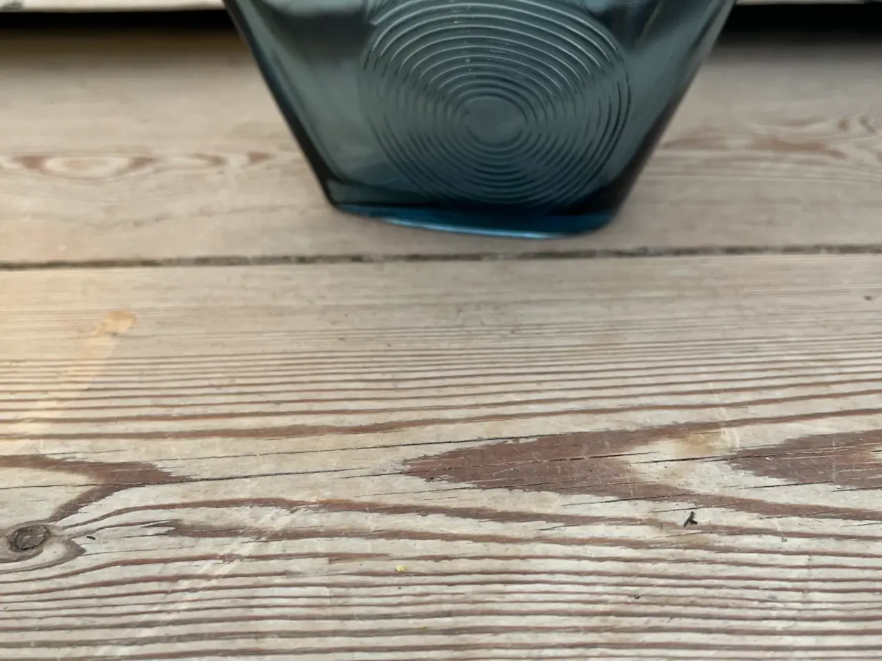 Billede 3 - Smuk grå glas Flødekande