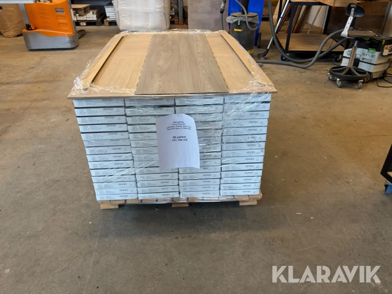 Billede 8 - Vinylgulv BerryAlloc Pure Click 55 Classic Oak Grey- 1 palle/56 pakker