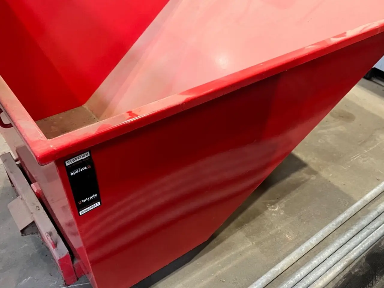 Billede 1 - Container Vippe 1,5 X 1,20 Rød