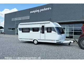2023 - Hobby De Luxe 460 LU Flot, nyere Hobby med populær indretning, mover og posemarkise
