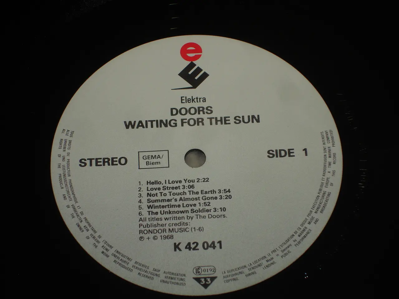 Billede 4 - (Sender gerne) The Doors - Doors - Waiting For The