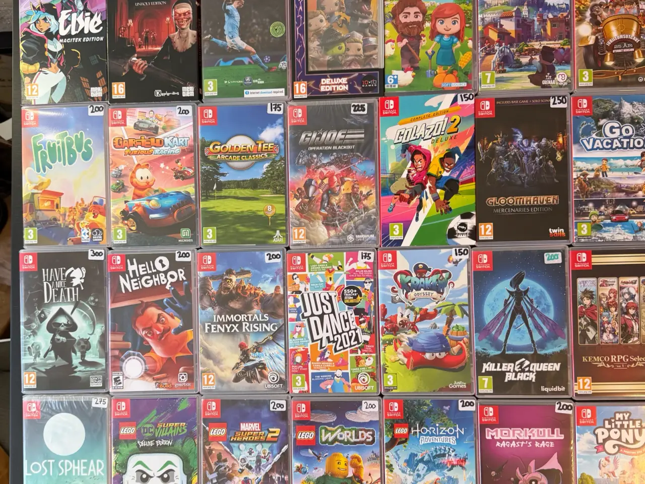 Billede 11 - Over 200 Stk Nintendo Switch Spil Separate Priser