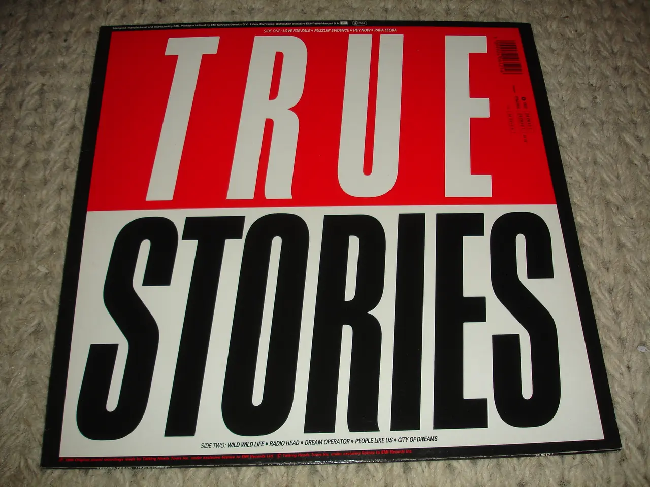 Billede 3 - (Sender gerne) Talking Heads – True Stories