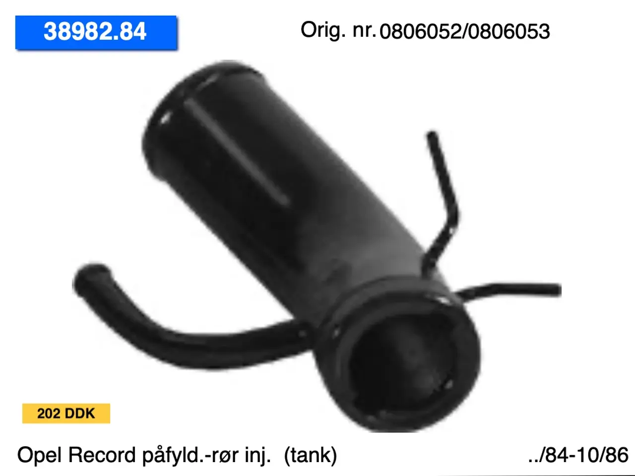 Billede 7 - Opel Record tanke
