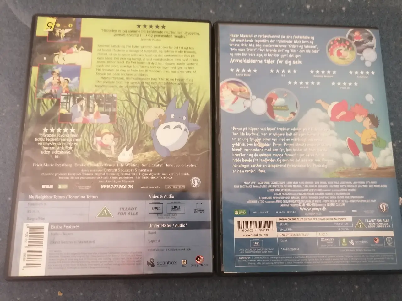 Billede 2 - Min Nabo Totoro og Ponyo På Klippen Ved Havet