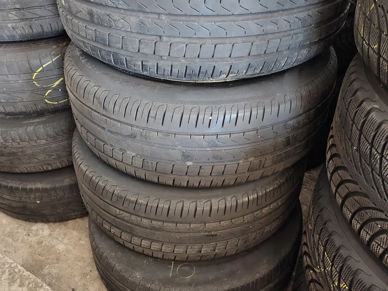Billede 1 - Fire alufælge med dæk PIRELLI 225/55 R 17
