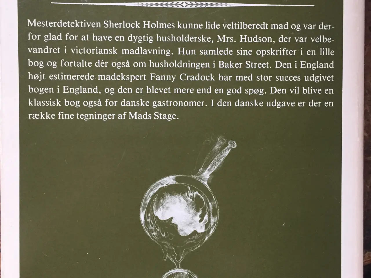 Billede 2 - Sherlock Holmes Kogebog
