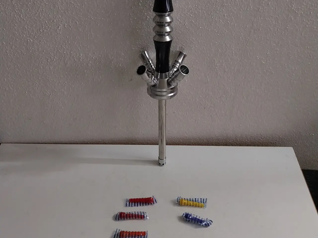 Billede 8 - Metal stamme til vandpibe